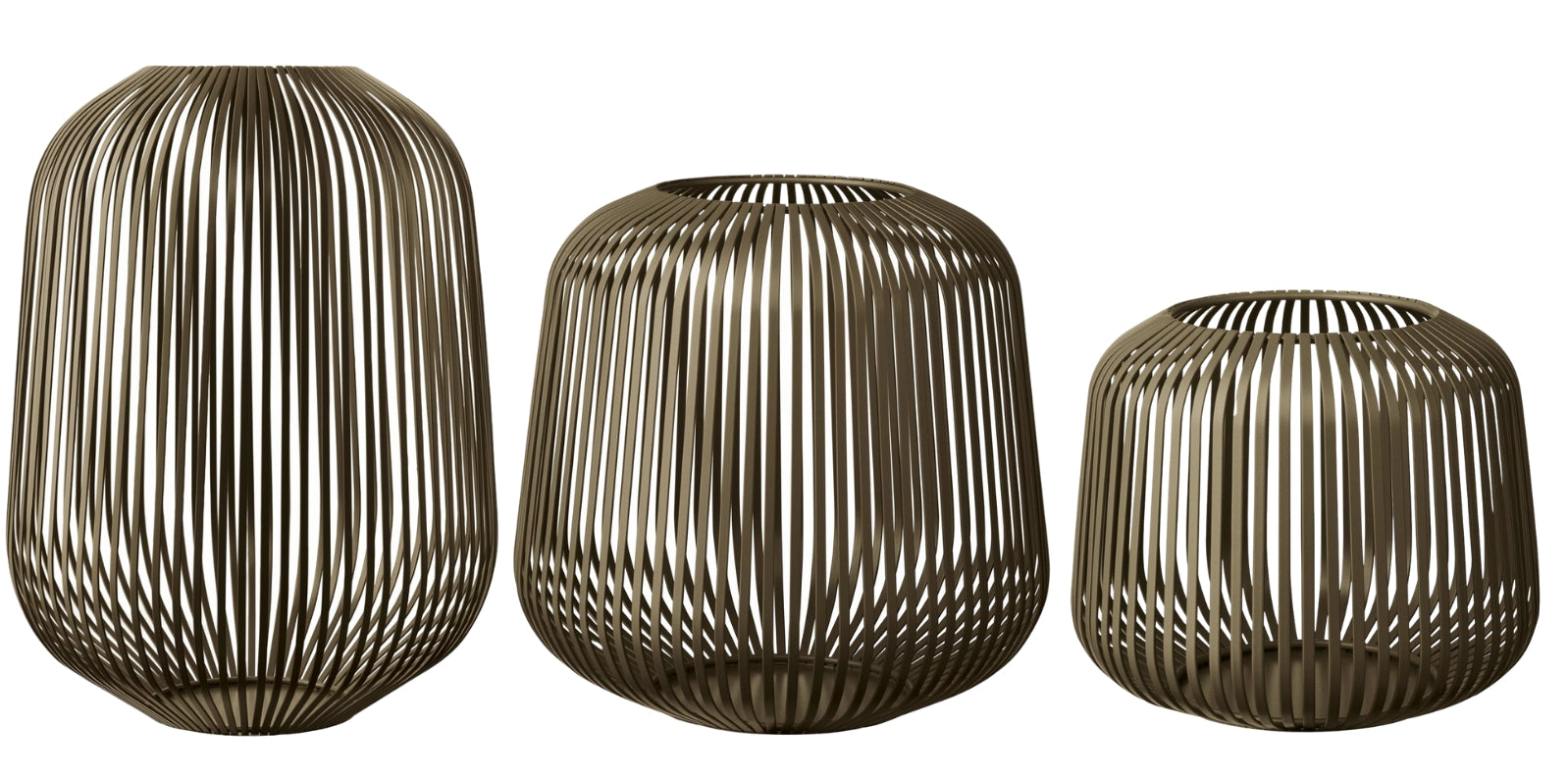 Blomus LITO Laterne burned metal Set 3tlg.