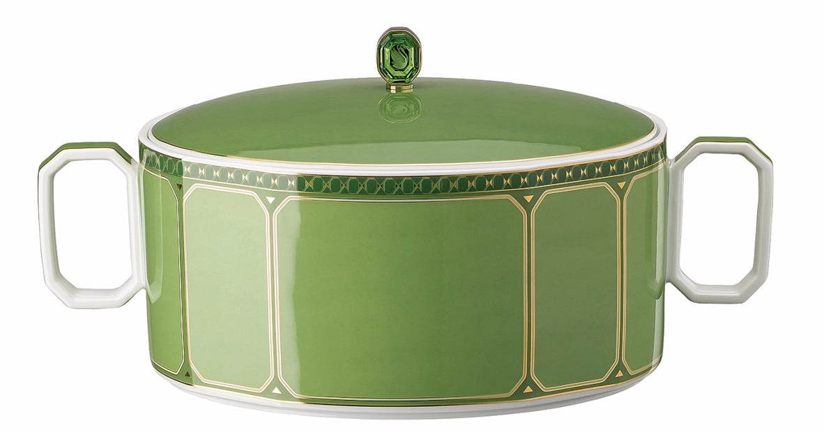 SwarosvkiXRosenthal Signum Fern Schüssel mit Deckel