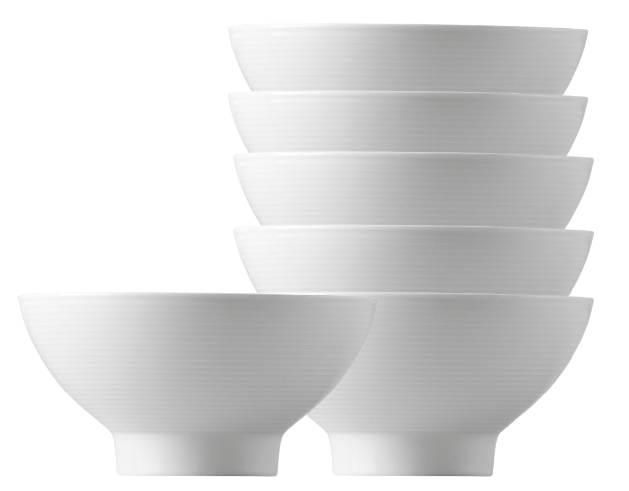 Thomas Trend Weiss Schale 12 cm Set6