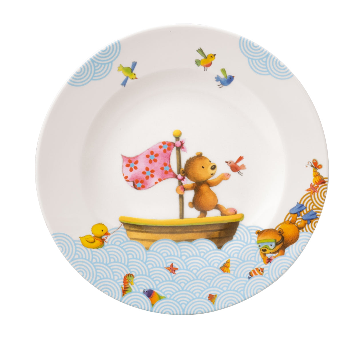 Villeroy & Boch Happy as a Bear Kinderteller flach 21,5 cm