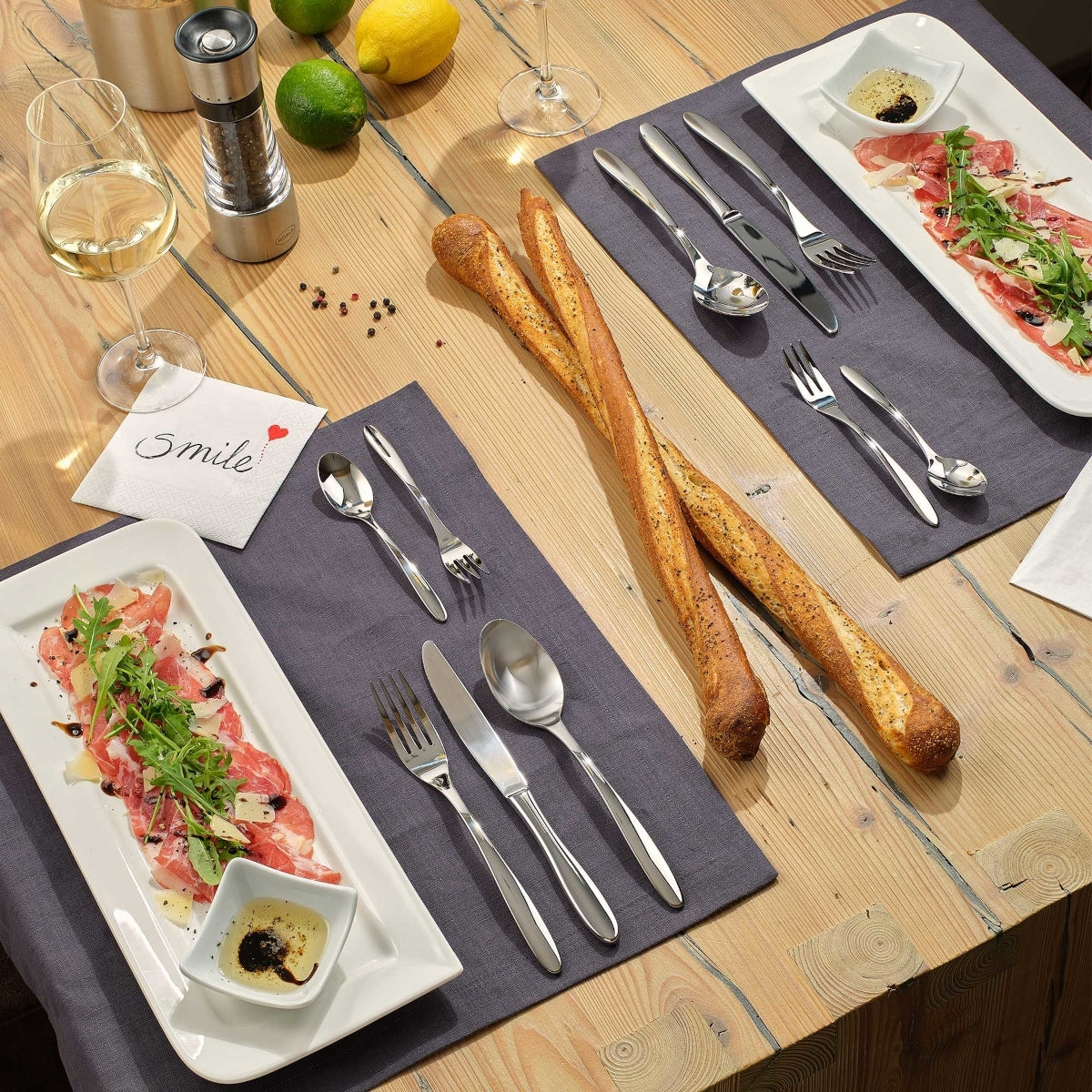 Rösle CULTURE Besteck-Set hochglanz 60tlg