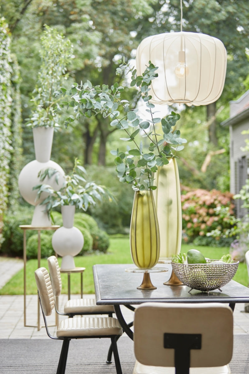 Light & Living Kavandu Vase hellgrau 61,5 cm Lifestyle 2