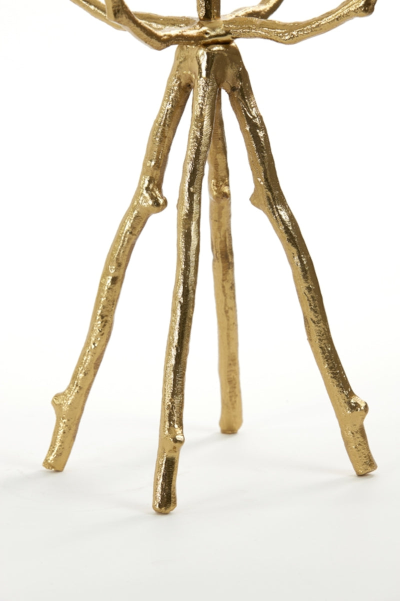 Light & Living Ranica Kerzenständer gold 29 x 29 x 63,5 cm Freisteller 3