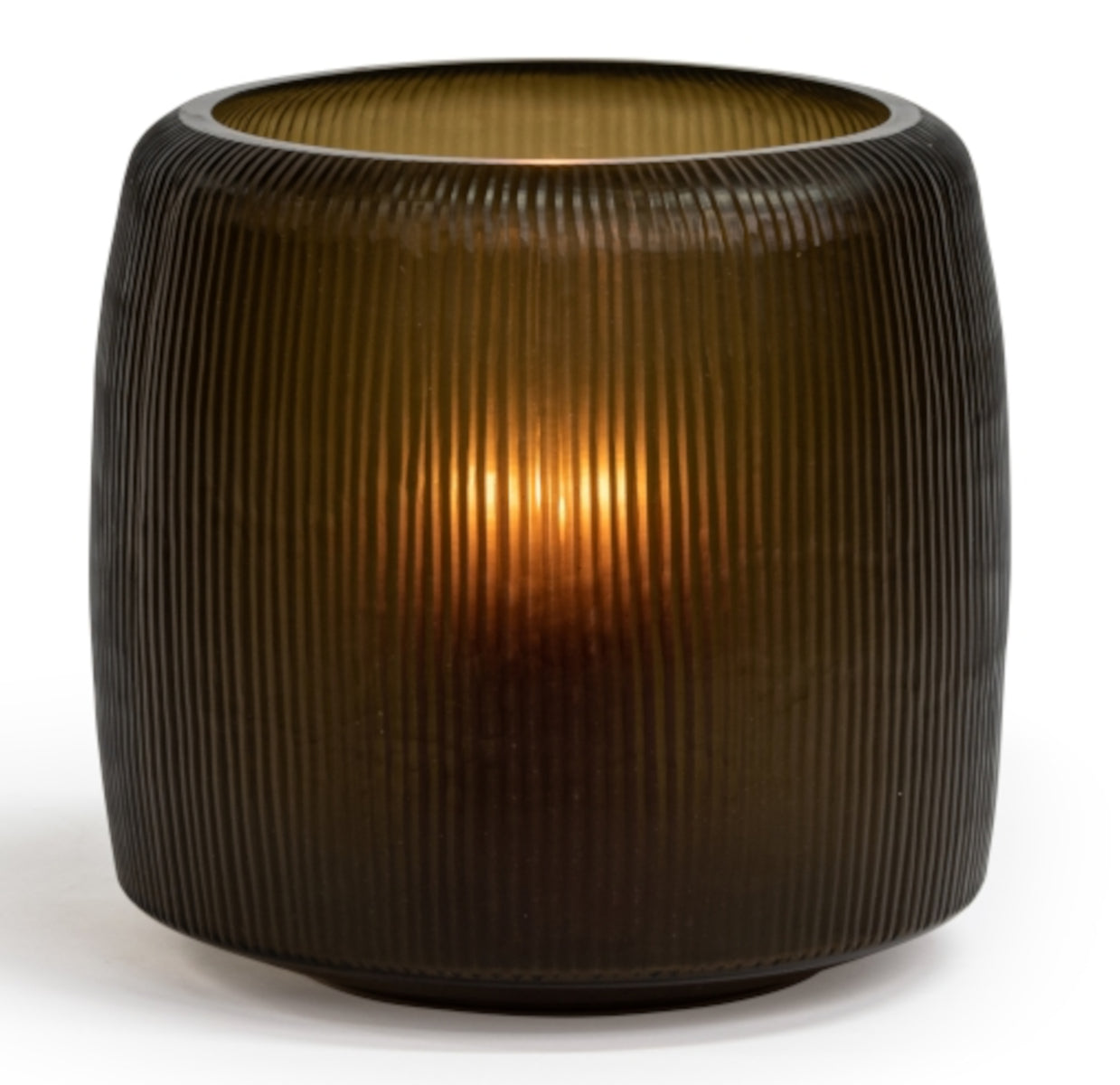 Dekocandle Hurricane Windlicht Glas smoke Ø 32 x 32 cm Lifestyle 1
