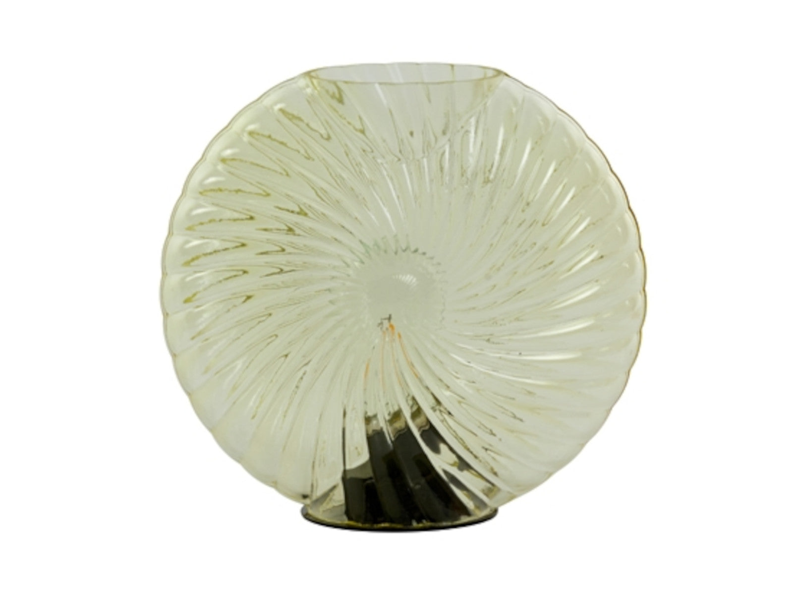 Light & Living Milado Tischleuchte hell gelb 16,5 x 7 x 16,5 cm Freisteller1