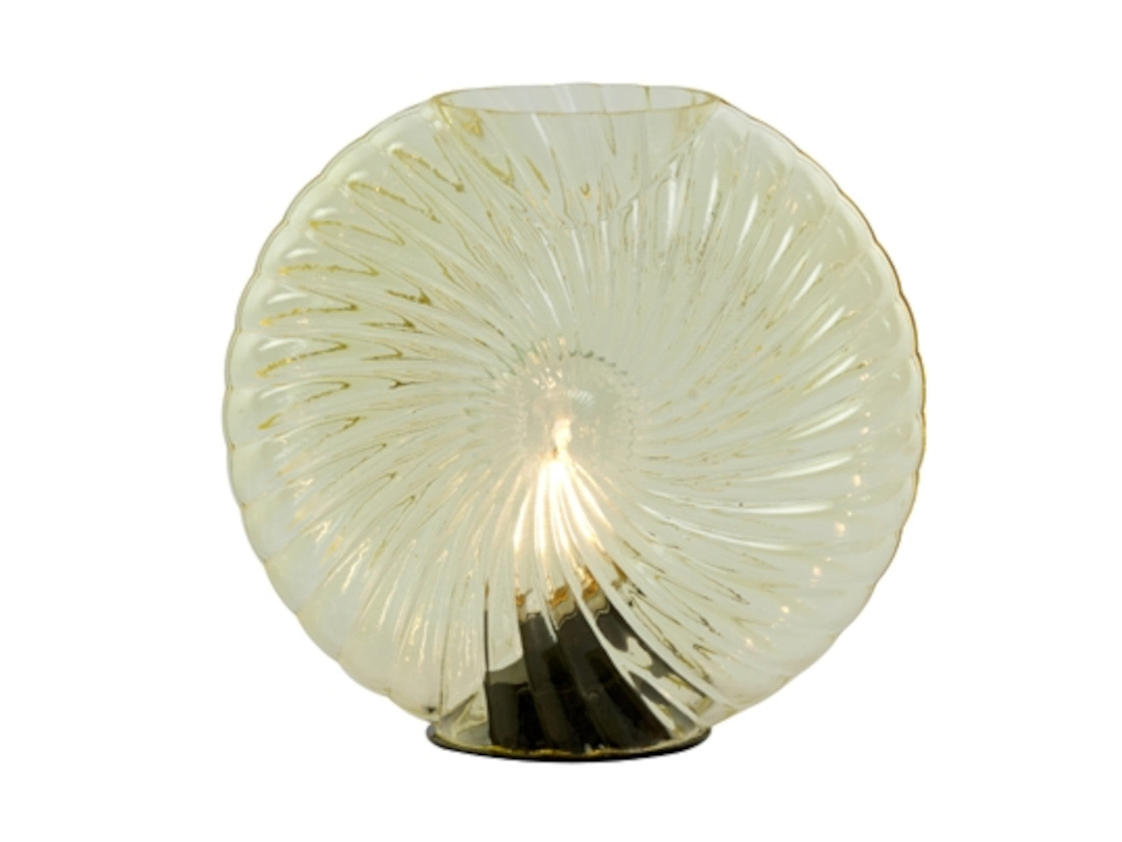 Light & Living Milado Tischleuchte hell gelb 16,5 x 7 x 16,5 cm Freisteller2