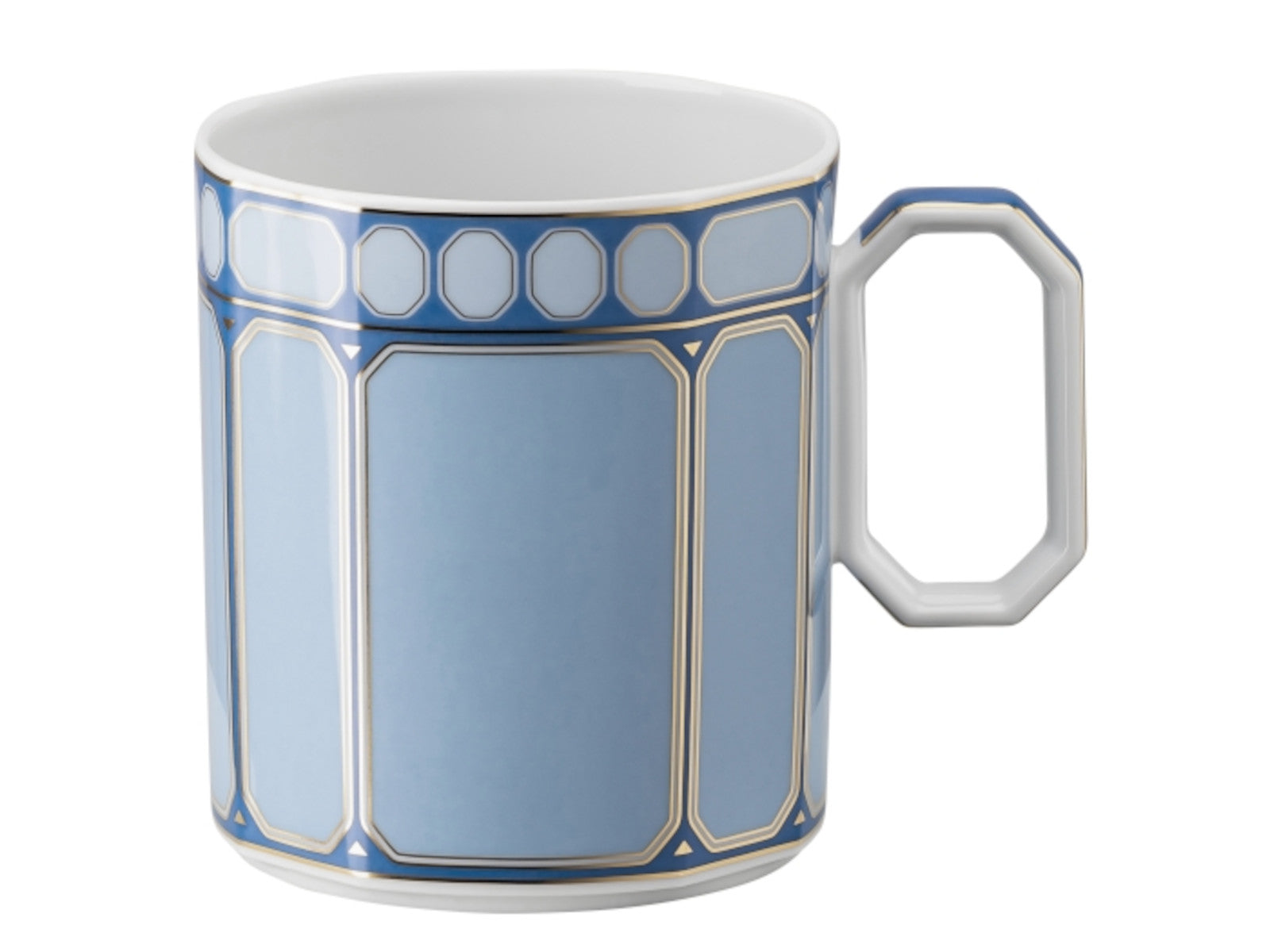 SwarosvkiXRosenthal Signum Azure Becher mit Henkel 390 ml Freisteller 1