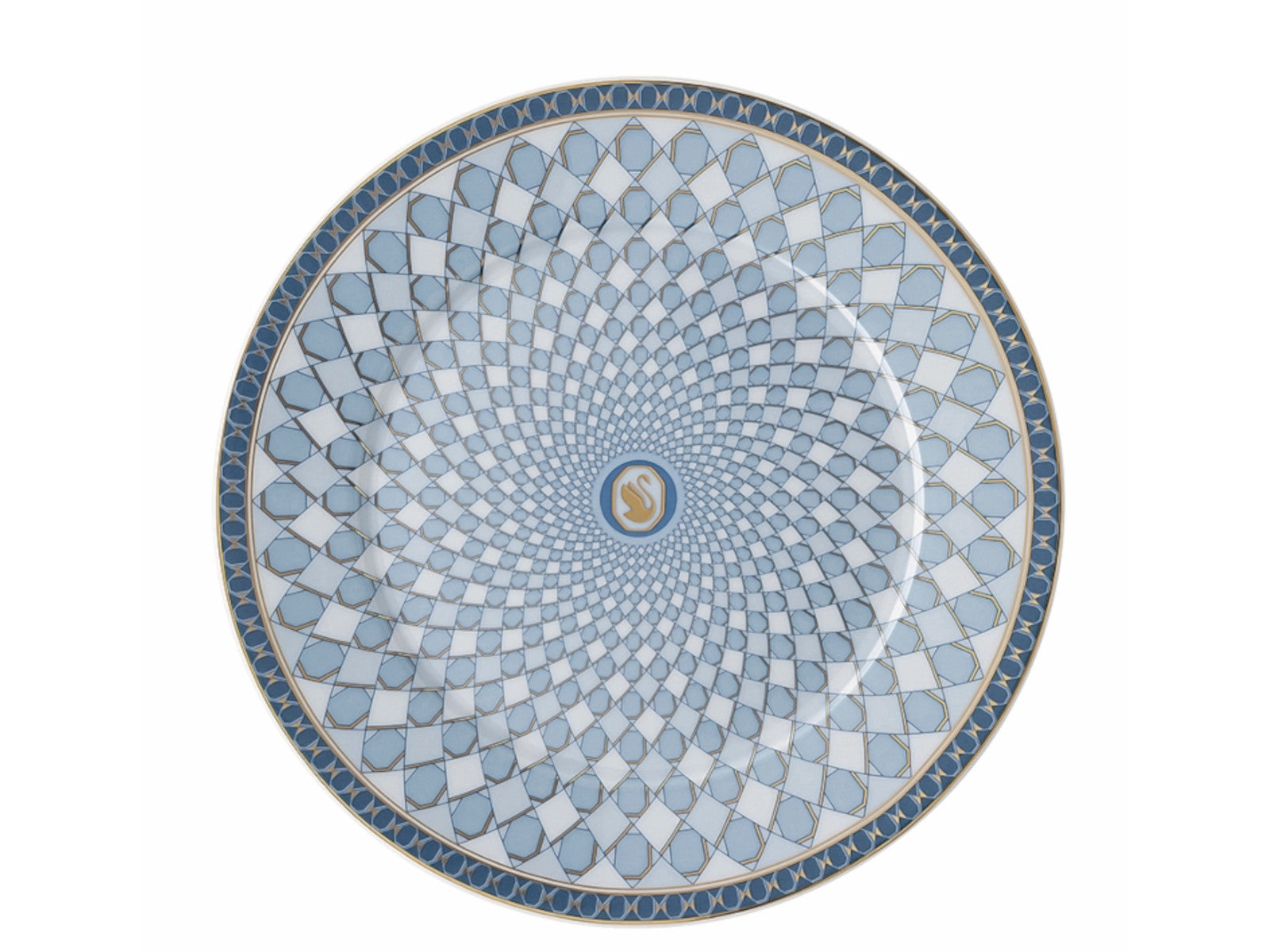 SwarosvkiXRosenthal Signum Azure Brotteller 18 cm Freisteller 1