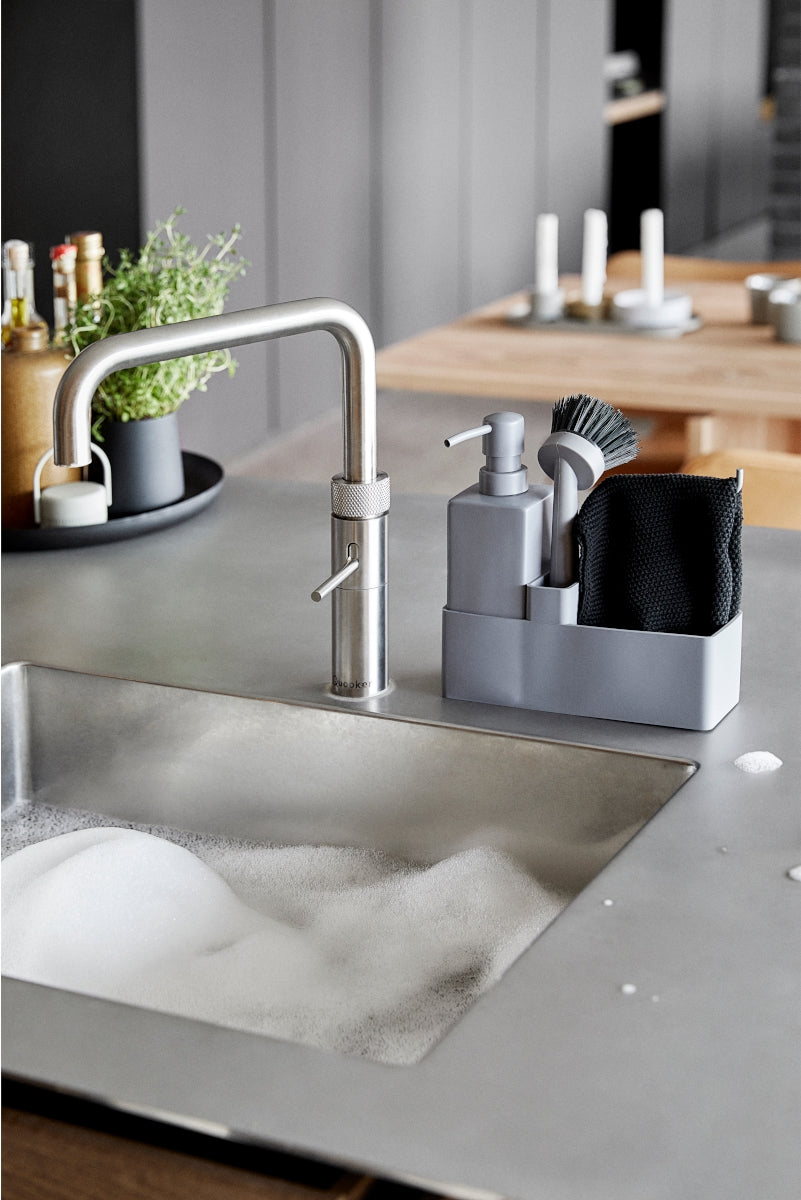 Zone Denmark Geschirrspülset mit Putzlappen grey 4tlg Lifestyle  2