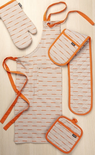 ladelle 33552 Eco Recycled Dash Orange Geschirrtücher 2tlg