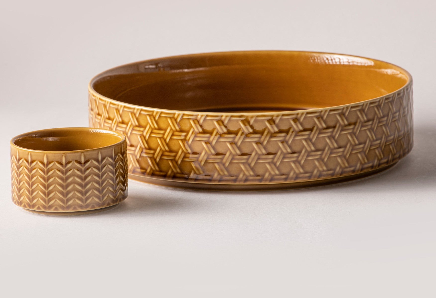 ladelle HEATH Schalenset karamell 2tlg Lifestyle 1