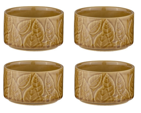 ladelle 60137 HEATH Ramekin karamell 10 x 6 cm 4tlg