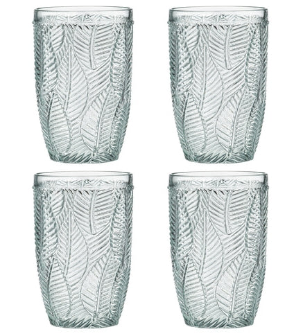 ladelle 60306 ARECA Longdrinkglas Jade Set4
