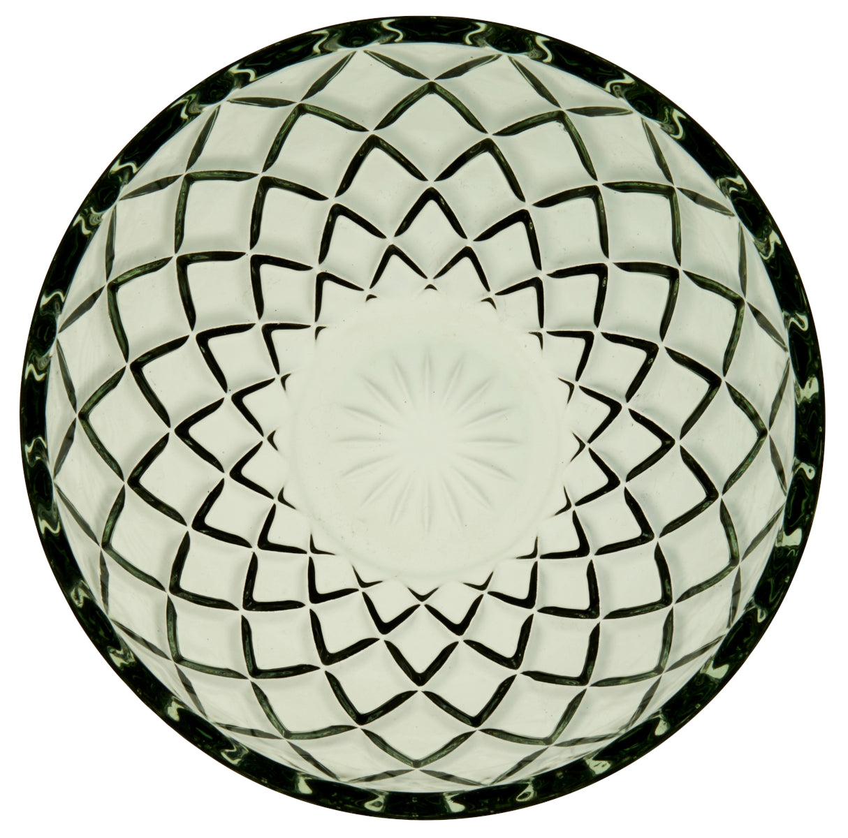 Lyngby Sorrento Schale Glas grün 12 cm Set4 Freisteller2