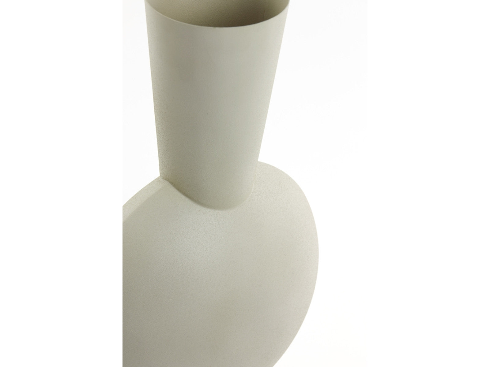 Light & Living Kavandu Vase hellgrau 26 x 19 x 54 cm Freisteller4