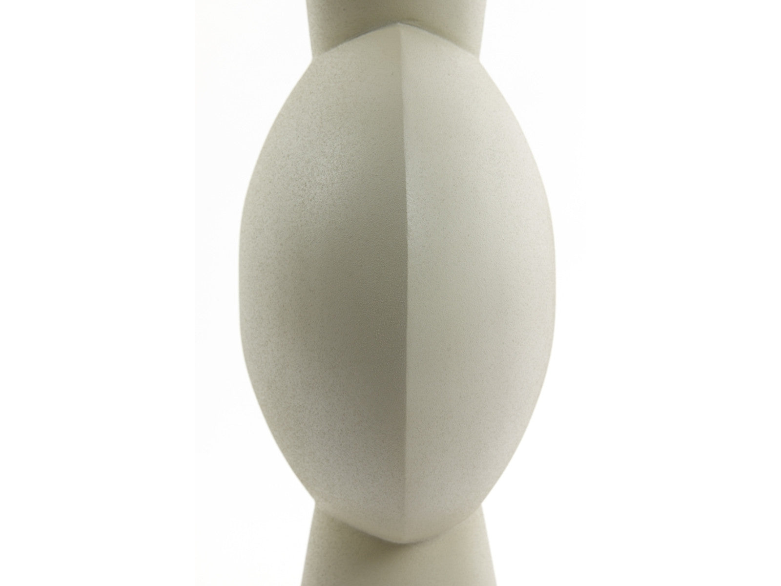 Light & Living Kavandu Vase hellgrau 26 x 19 x 54 cm Freisteller5