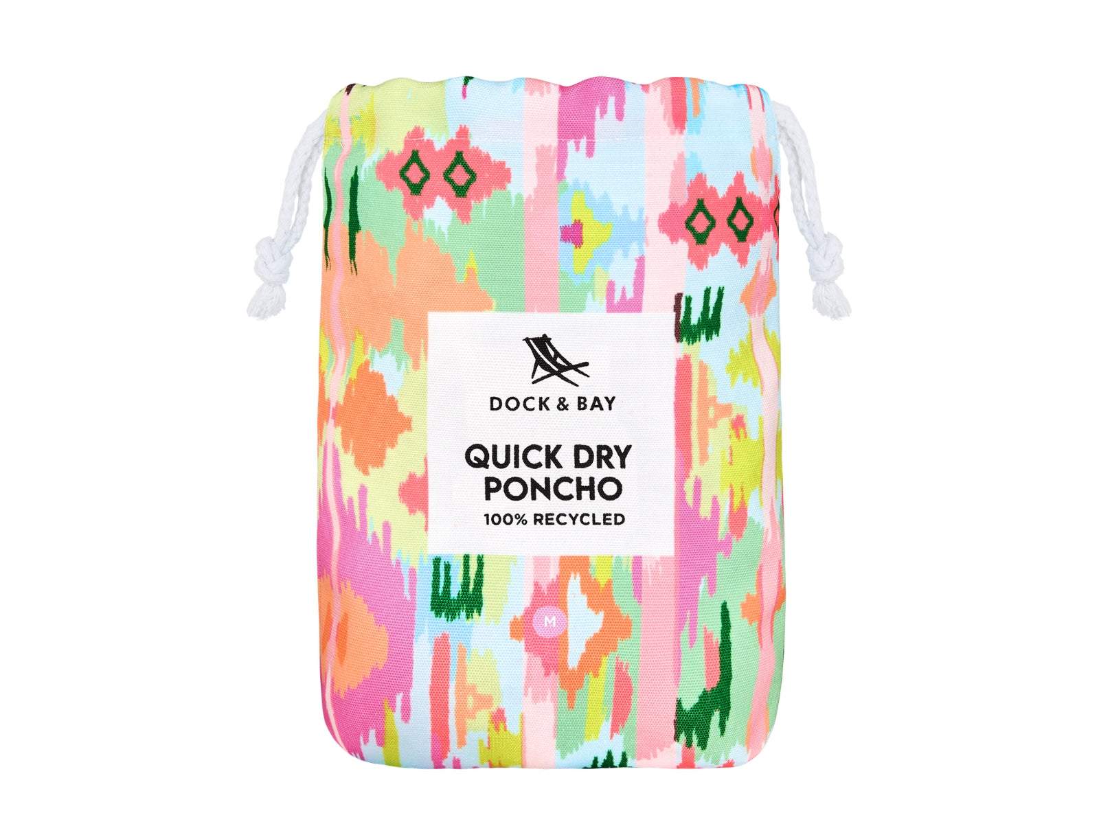 Dock & Bay Erwachsenen-Badeponcho M Ibiza Glow 99x70cm - Produktbild 2