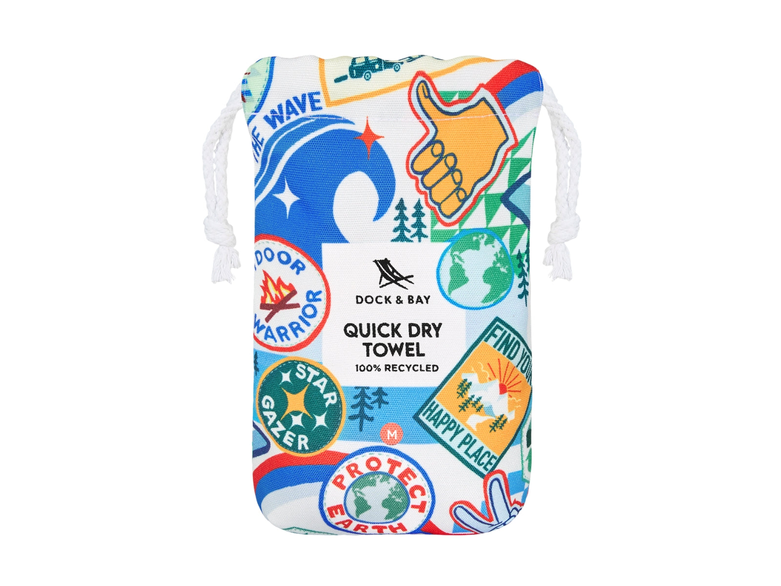 Dock & Bay Kids Beach Towel M Into the Wild 130x70cm - Produktbild 2