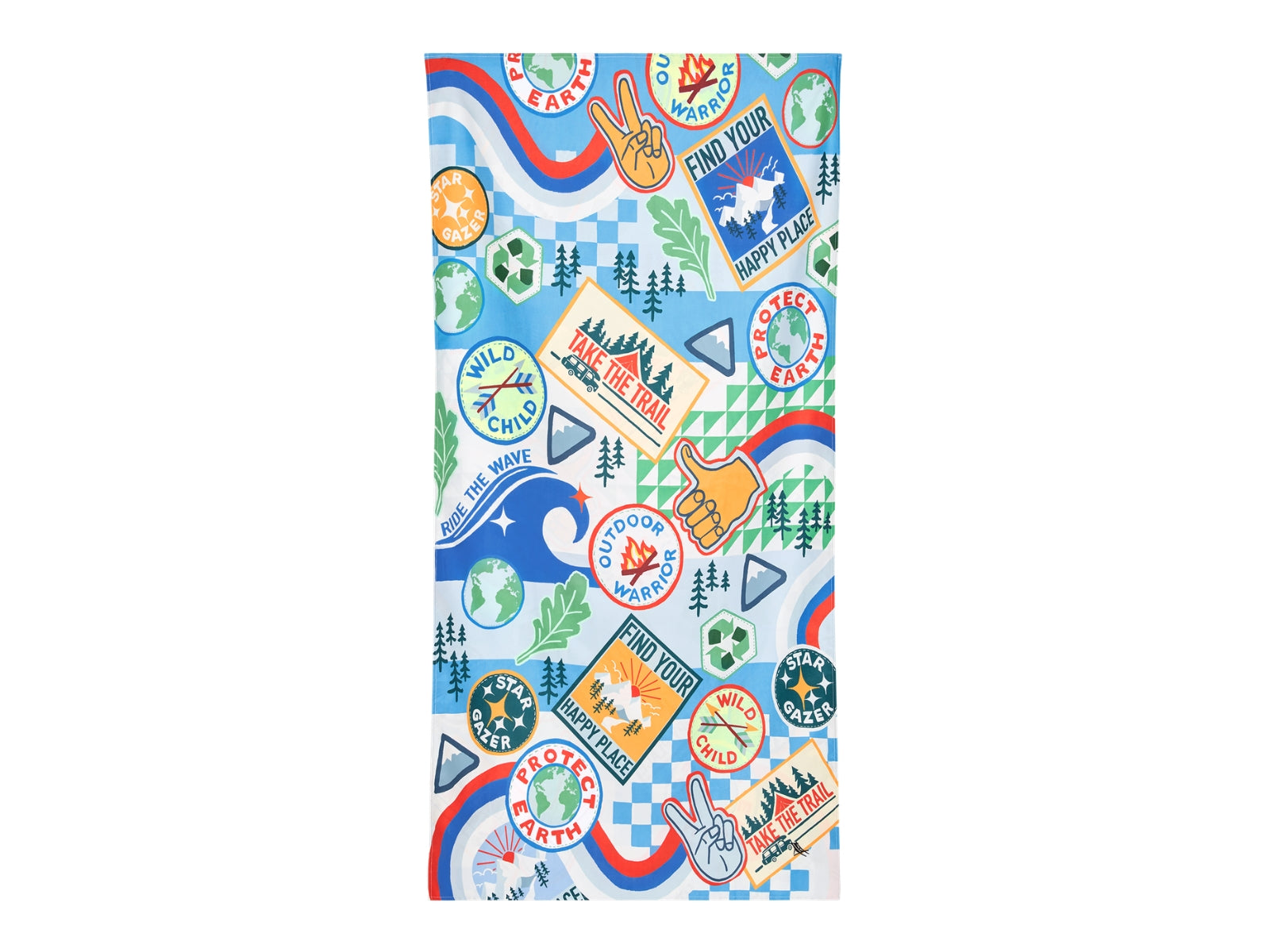 Dock & Bay Kids Beach Towel M Into the Wild 130x70cm - Produktbild 5