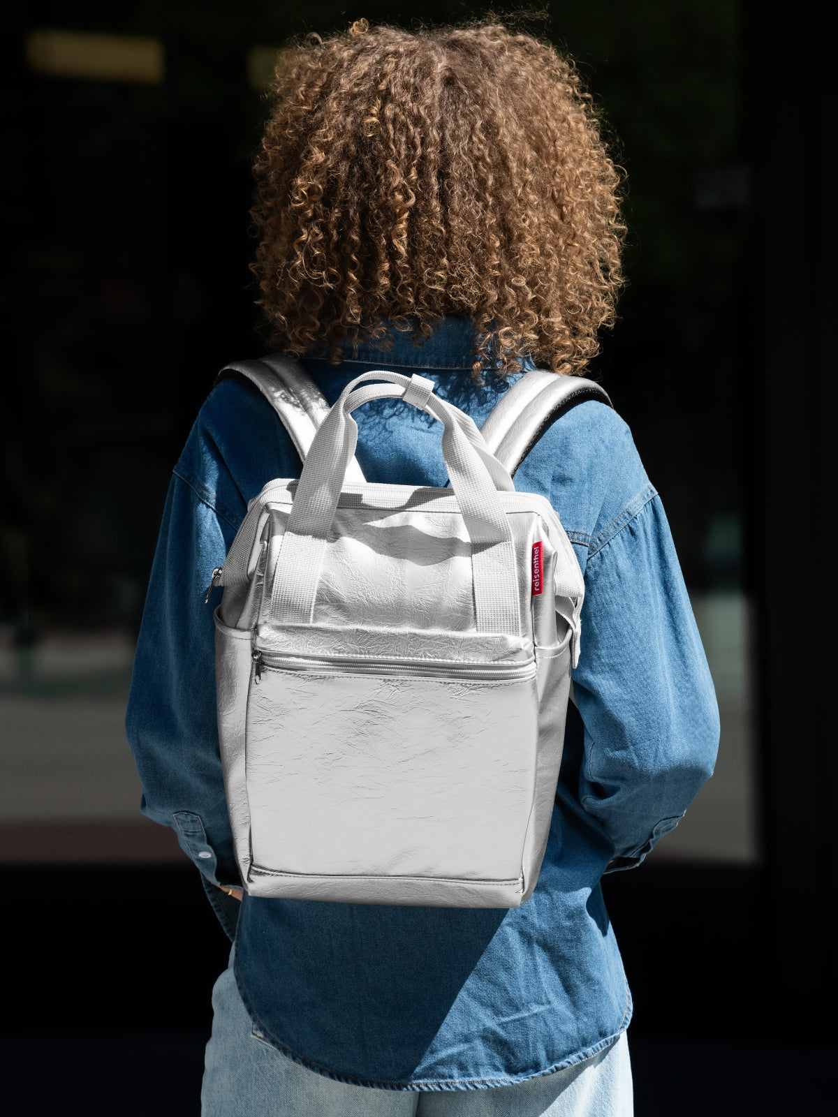 reisenthel allrounder R silver crackle Lifestyle 3