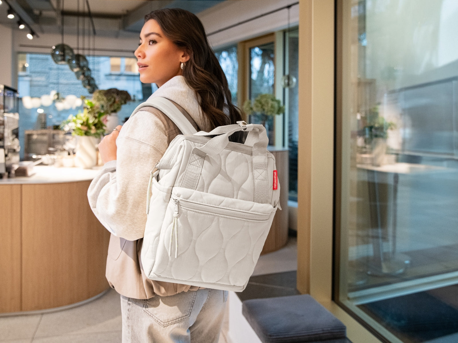 reisenthel allrounder R puffer stone - Produktbild 10