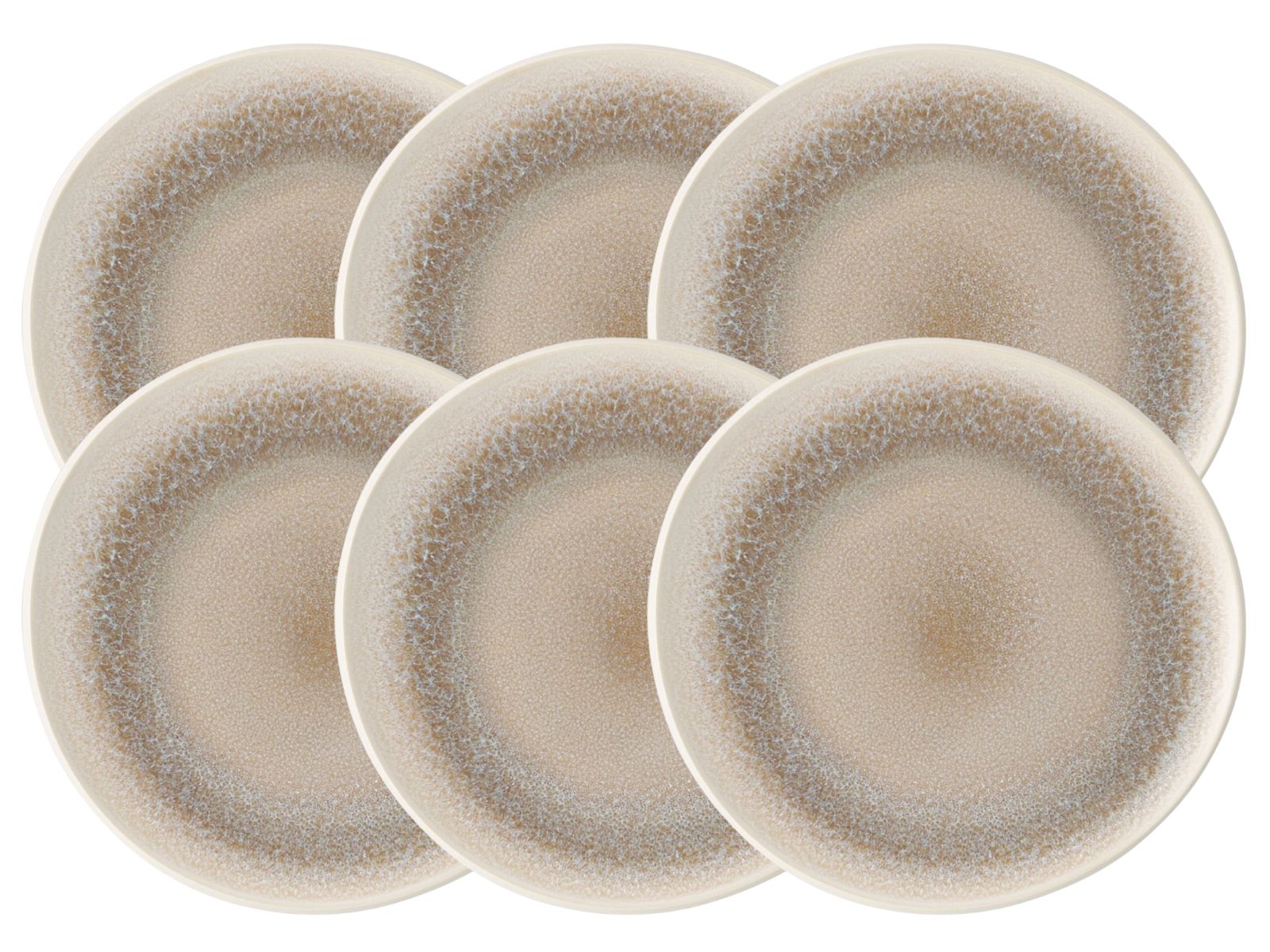 Rosenthal Junto Dune Teller flach 22 cm Set6 Freisteller