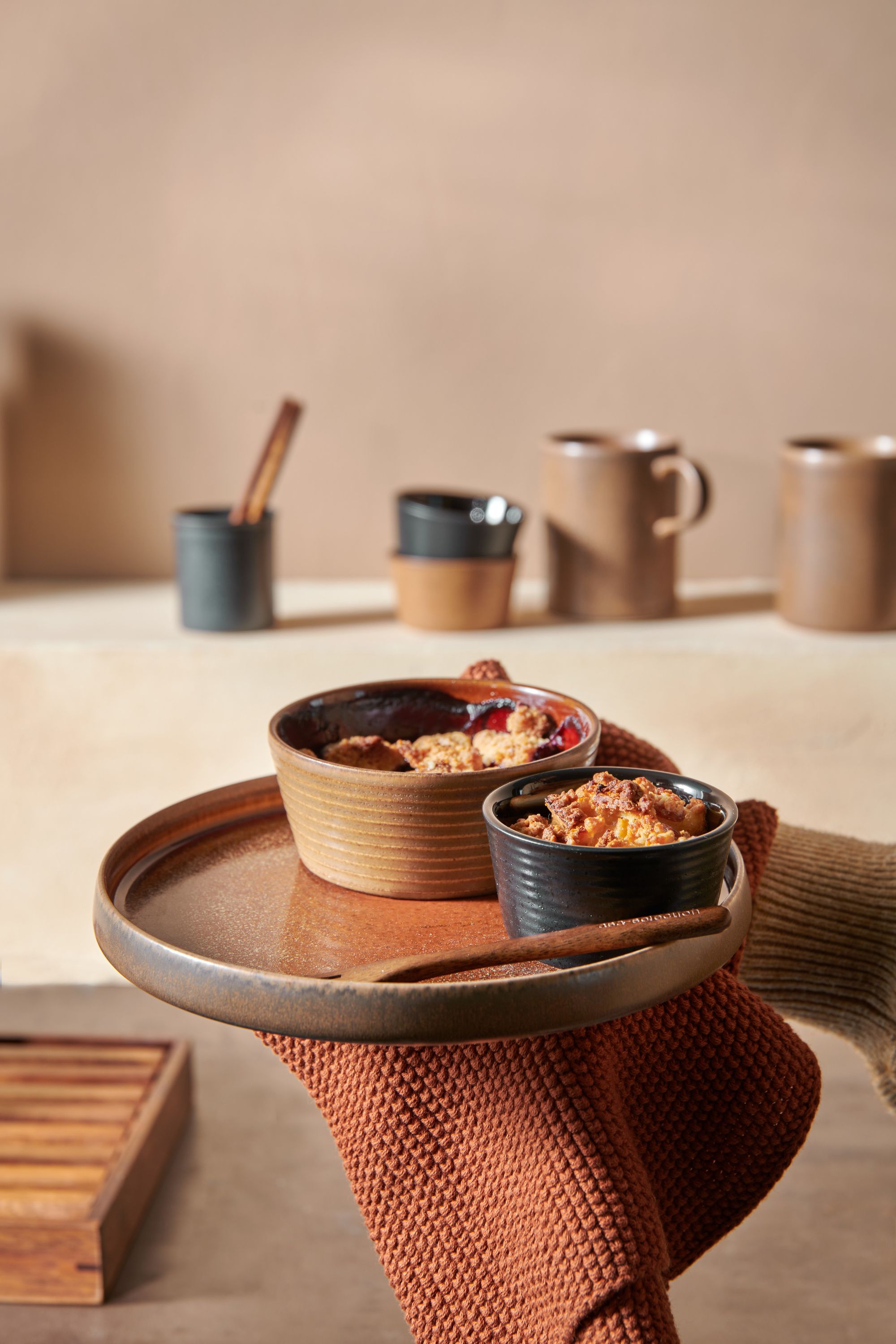 ASA kitchen'art Auflaufform brown 8cm Lifestyle