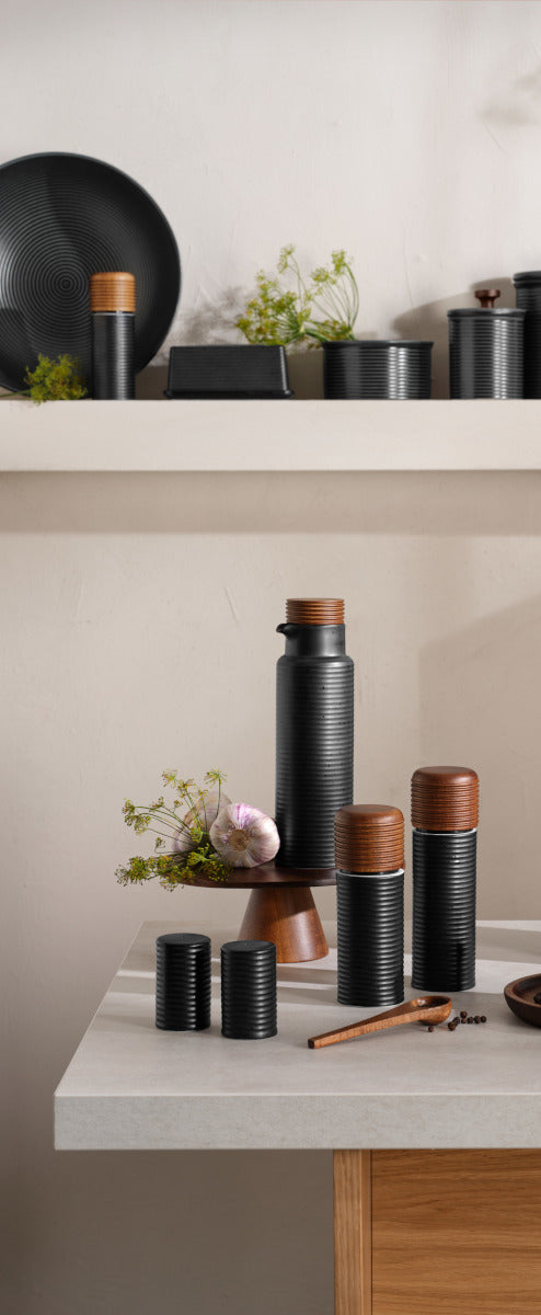 ASA kitchen'art Vorratsdose schwarz Ø 9,5 cm – Tischideen & Ambiente