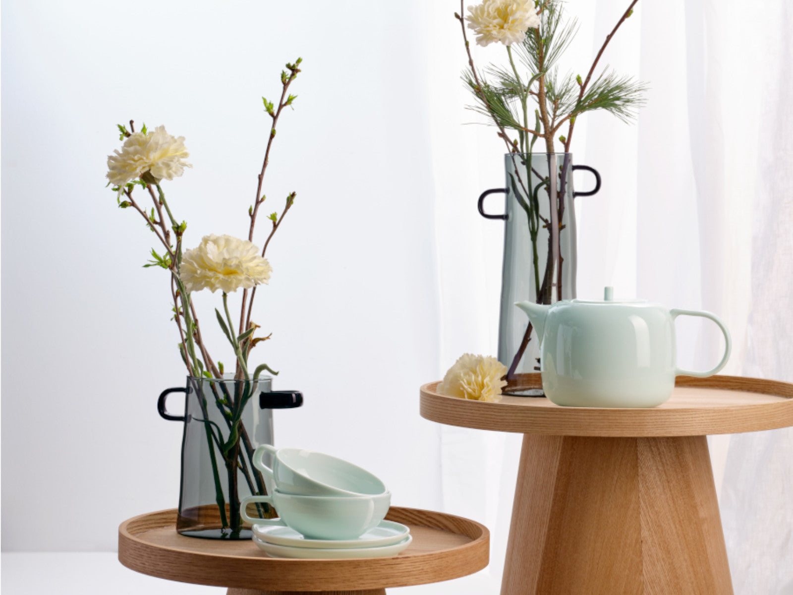 ASA Selection Rayu Vase grey 10cm Lifestyle1