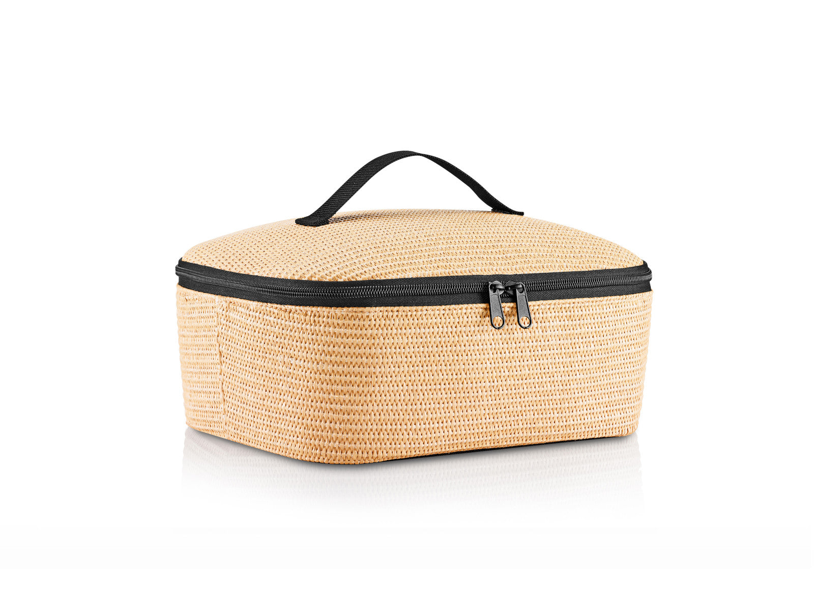 reisenthel coolerbag M pocket raffia black Freisteller 2
