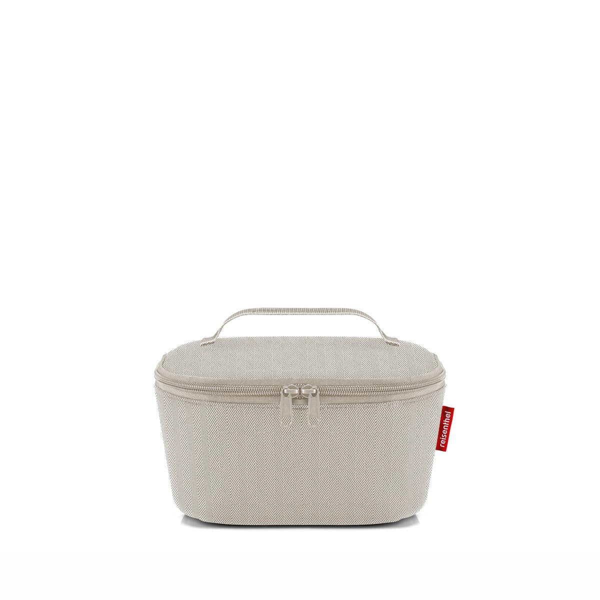 reisenthel coolerbag S pocket herringbone sand Freisteller 2