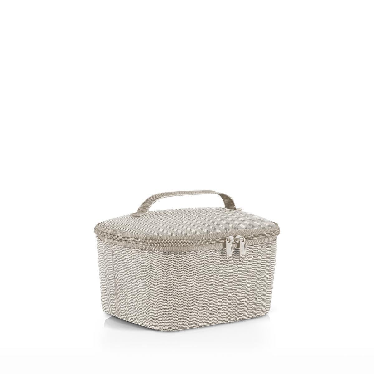 reisenthel coolerbag S pocket herringbone sand Freisteller 1