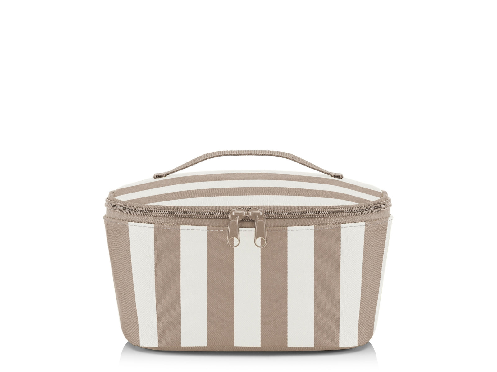 reisenthel coolerbag S pocket summerstripes coffee Freisteller 1