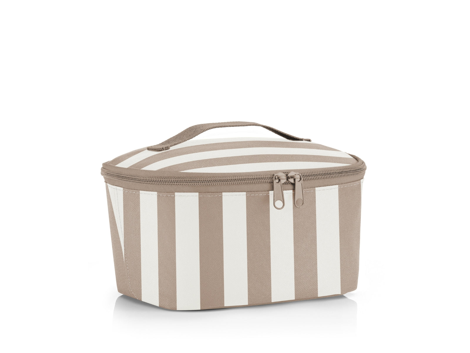 reisenthel coolerbag S pocket summerstripes coffee Freisteller 2