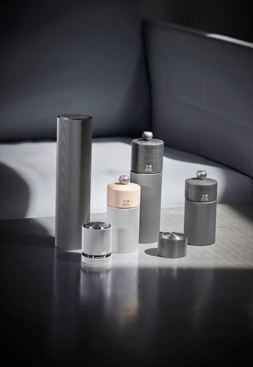 PEUGEOT LINE Salzmühle aluminium/natur 12cm - Produktbild 5