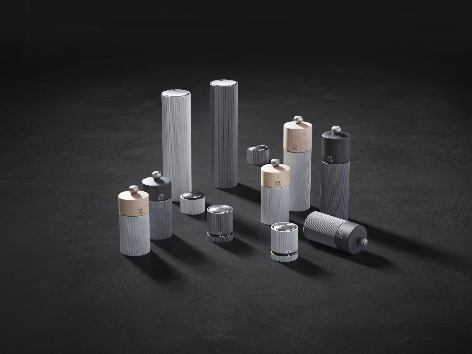 PEUGEOT LINE Salzmühle aluminium/natur 12cm - Produktbild 4