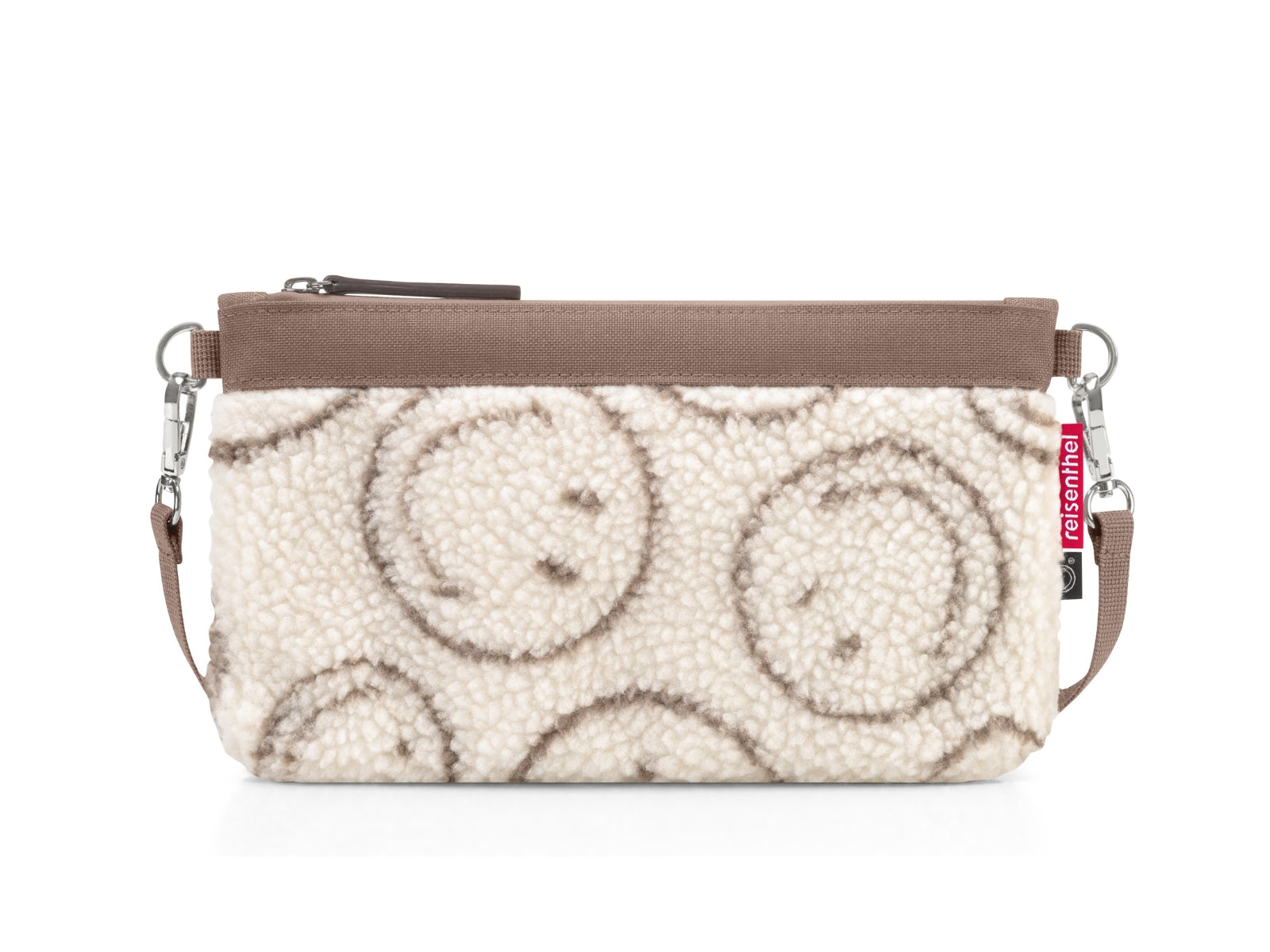 reisenthel mini pouch smiley® teddy chocolate - Produktbild 2