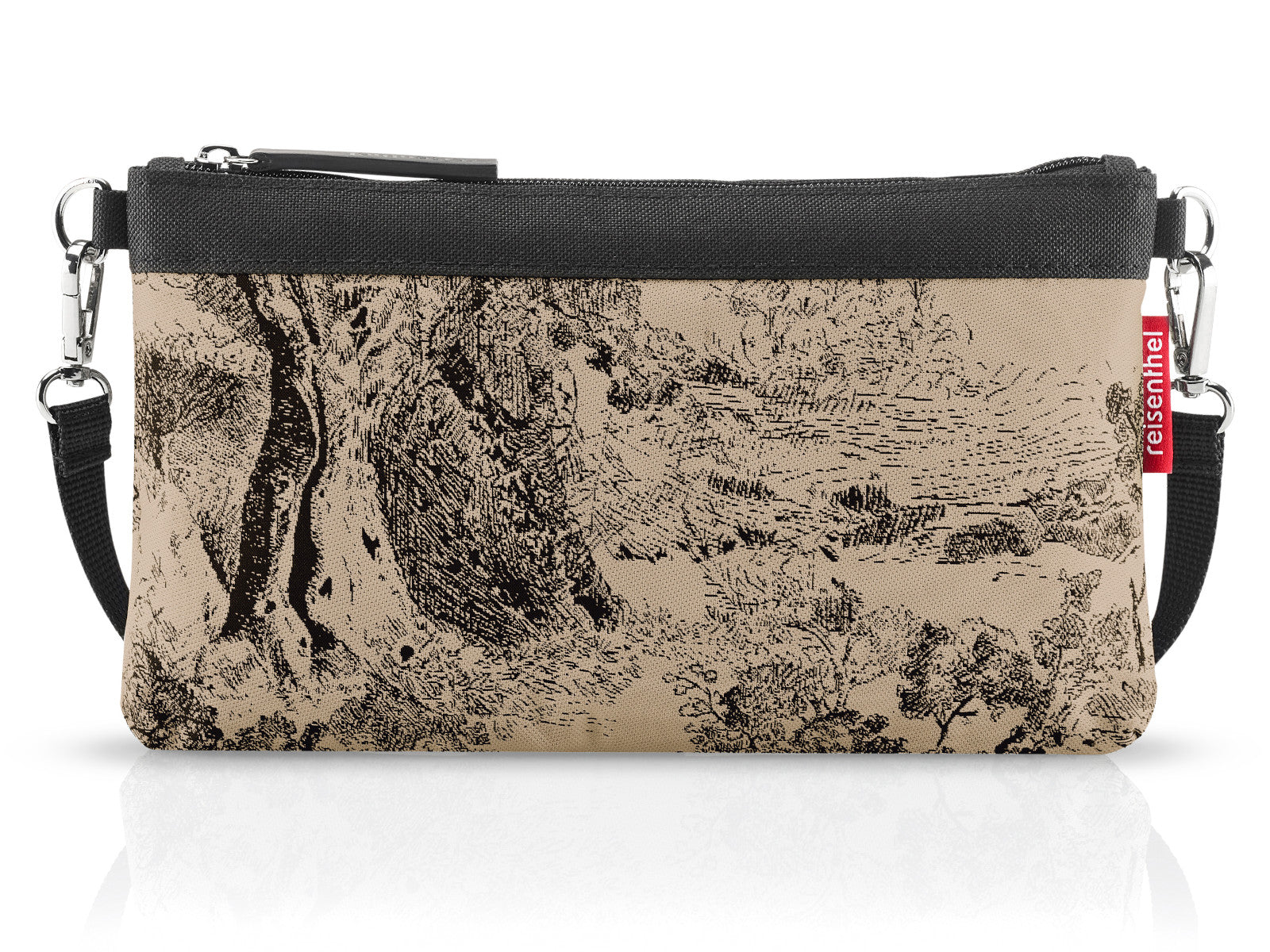 reisenthel mini pouch jacquard brown Freisteller 1