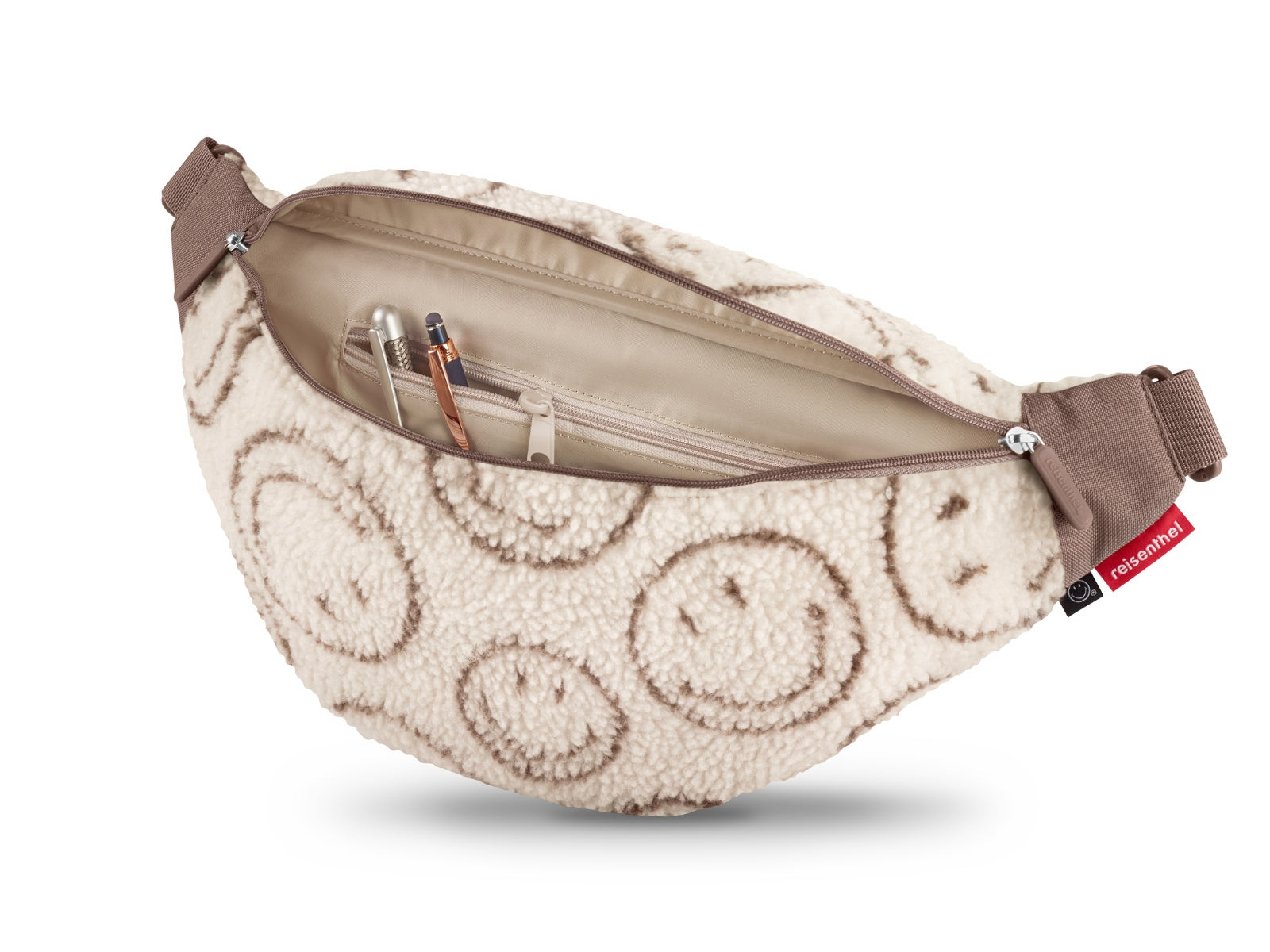reisenthel city beltbag smiley® teddy chocolate - Produktbild 4