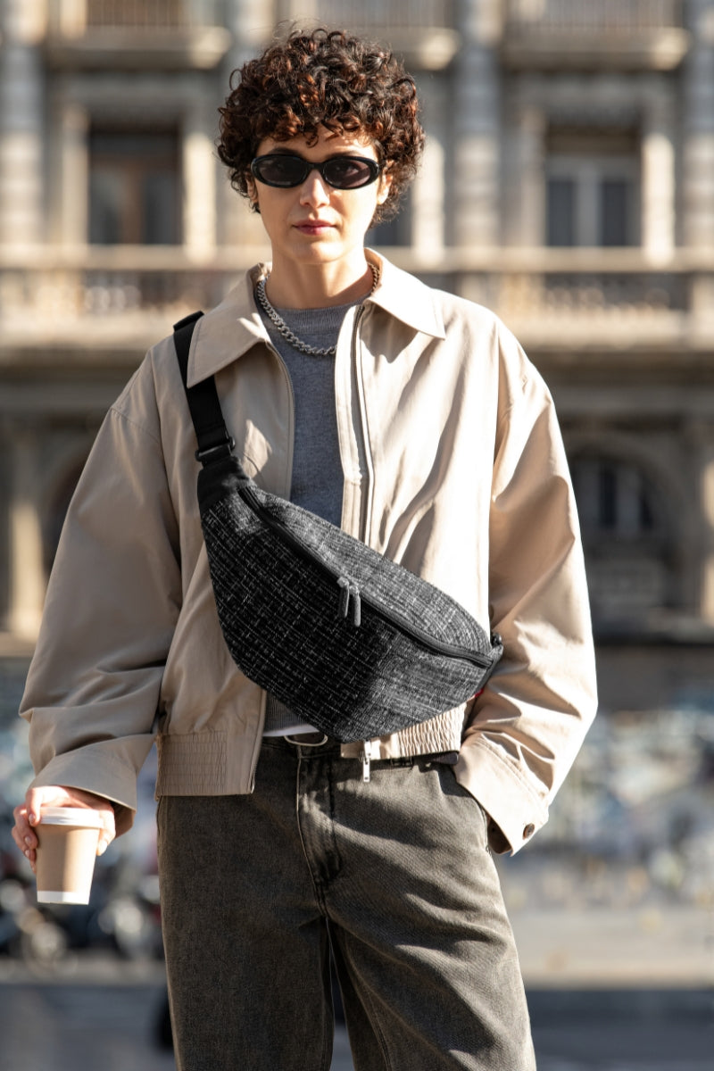 reisenthel city beltbag bouclé black - Produktbild 11
