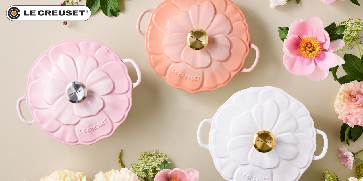 Le Creuset Blume Bräter Gusseisen Bild