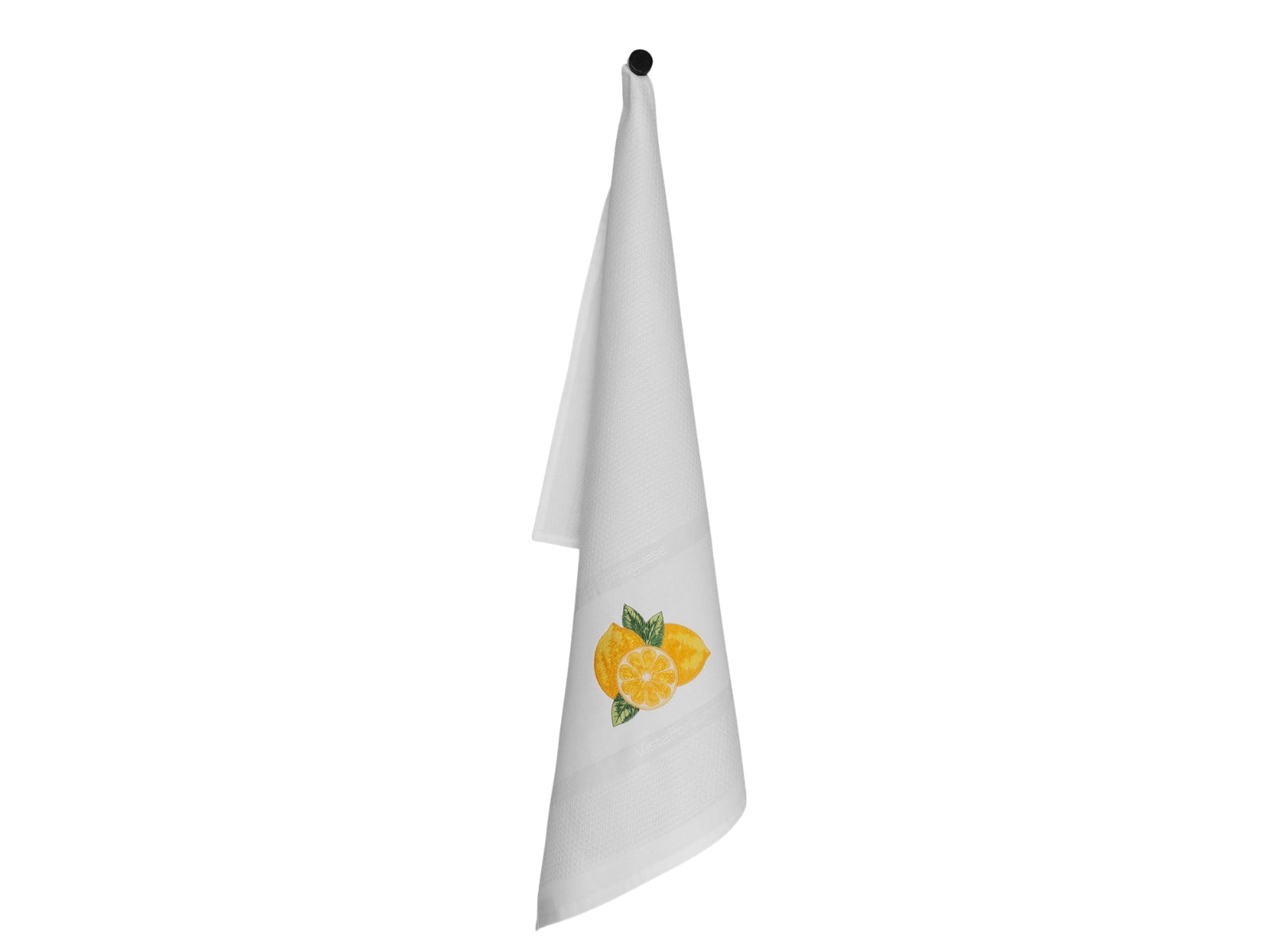 Vista Portuguese Geschirrtuch Lemon weiß 50x70cm - Produktbild 1