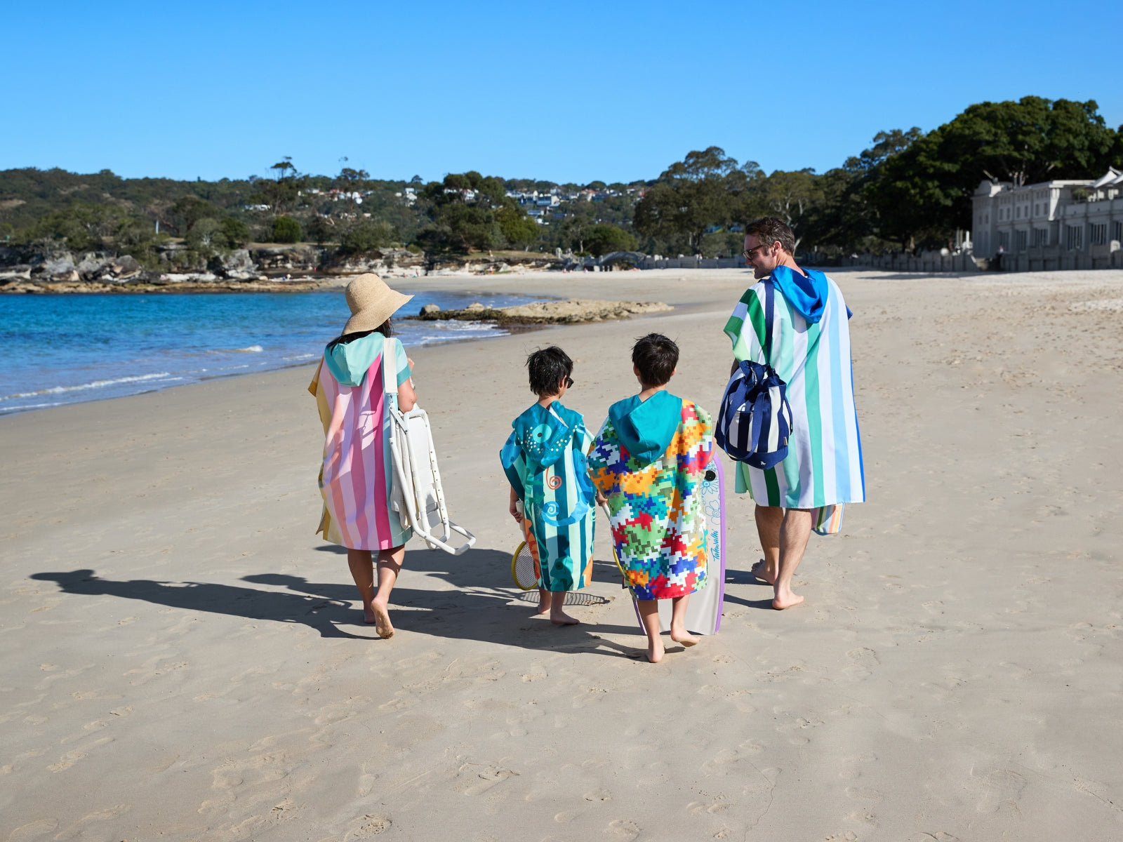 Dock & Bay Erwachsenen-Badeponcho M Watermelon Sugar 99x70cm - Produktbild 5