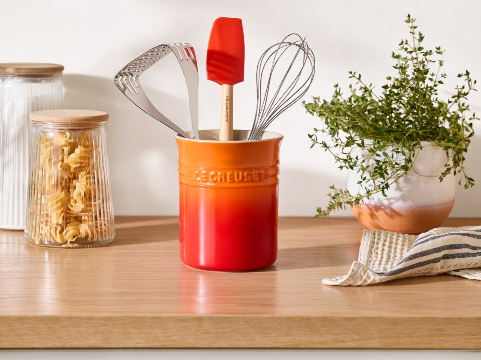 Le Creuset Craft Kochkelle ofenrot Set 3tlg - Produktbild 5