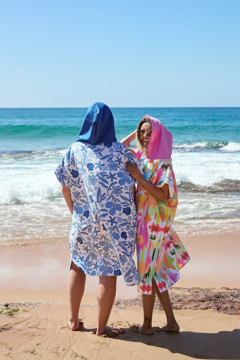 Dock & Bay Erwachsenen-Badeponcho M Ibiza Glow 99x70cm - Produktbild 13