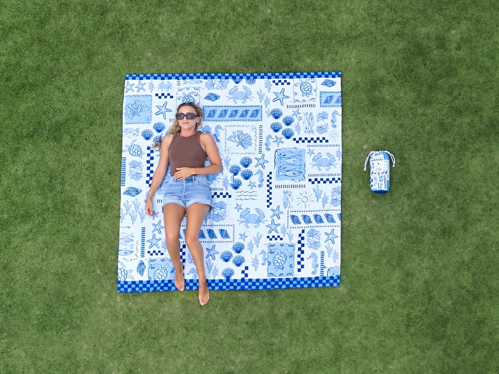 Dock & Bay Picnic Blanket XL Grecian Shores 240x170cm - Produktbild 11
