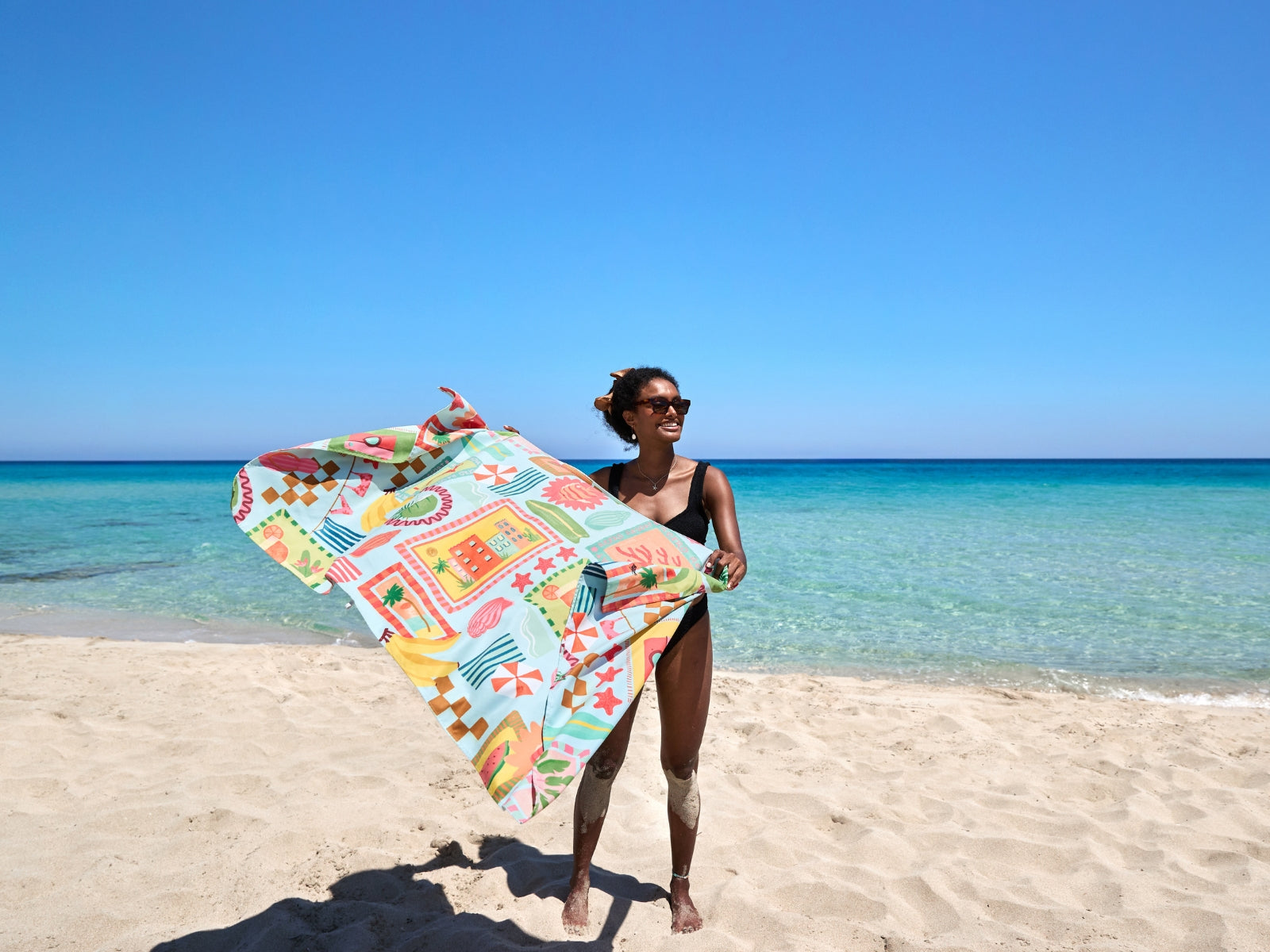 Dock & Bay Beach Towel L Wish You Were Here 160x90cm - Produktbild 10