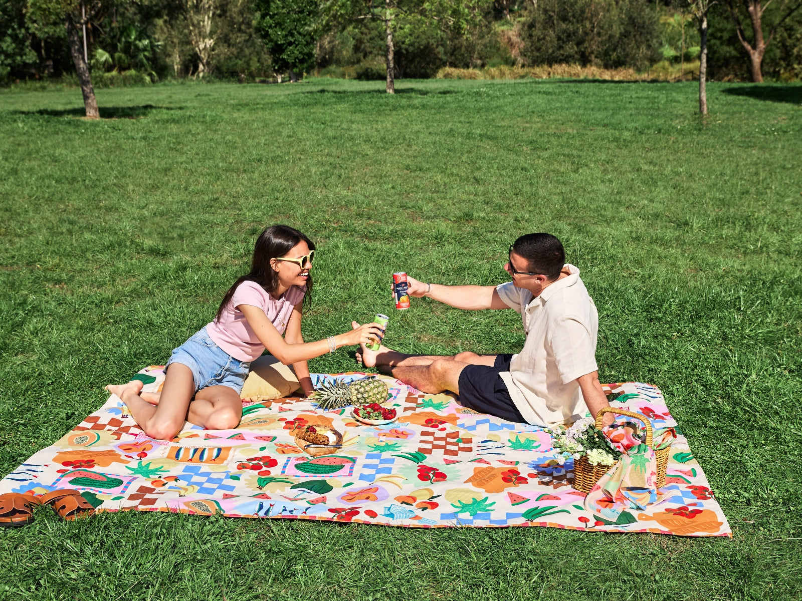Dock & Bay Picnic Blanket L Supper Club 170x170cm - Produktbild 7