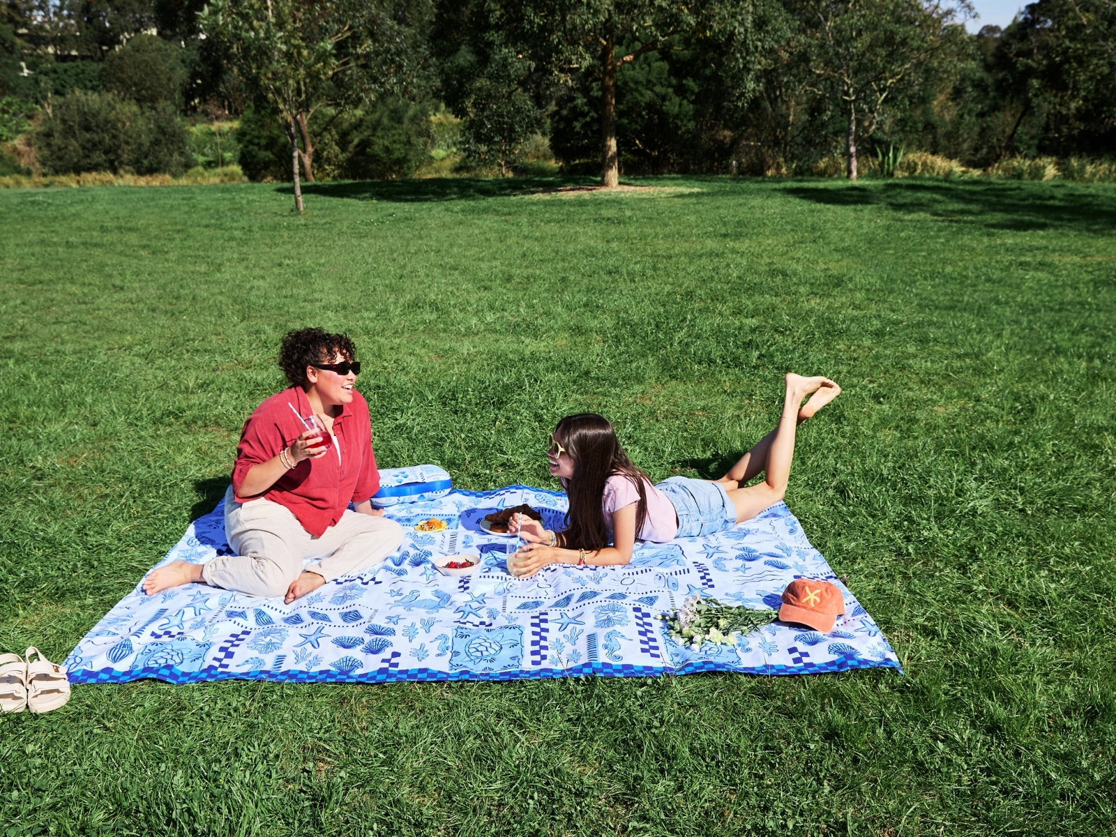 Dock & Bay Picnic Blanket XL Grecian Shores 240x170cm - Produktbild 8