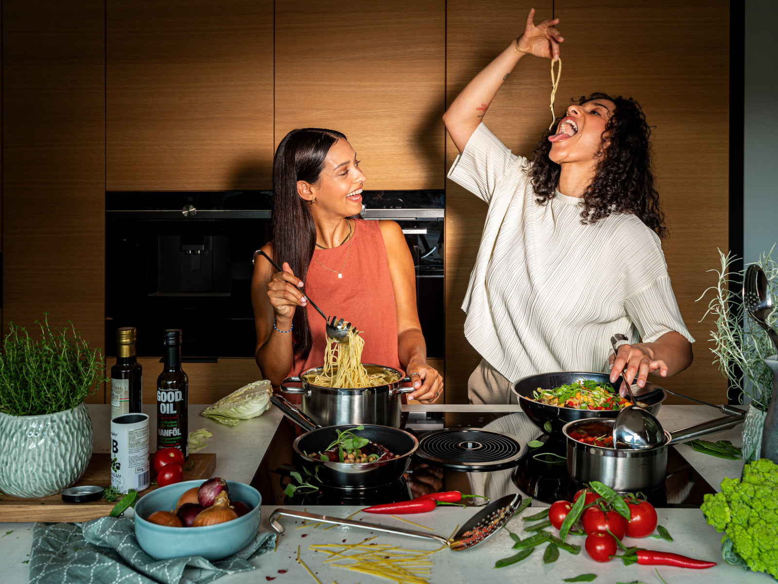 Rösle PUREELEMENTS Bratpfanne Keramik ProCeraPlus 20cm Lifestyle 2